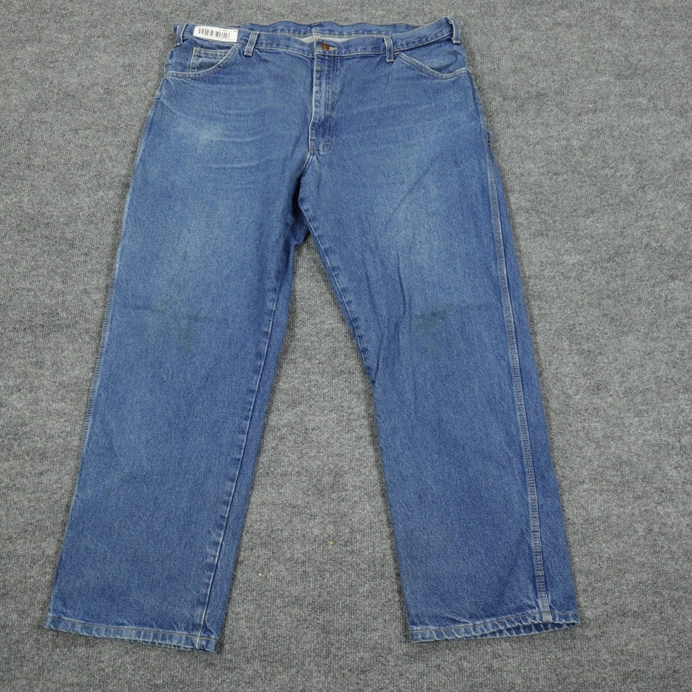 Dickies Jeans Mens 40x30 Blue Carpenter Relaxed Fit Workwear Utility Denim